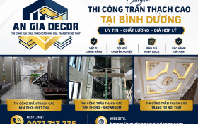 Thi Công Trần Thạch Cao Bình Dương Uy Tín