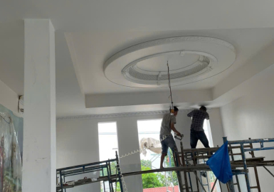 THI CÔNG TRẦN THẠCH CAO QUẬN 2 – PHÀO CHỈ PU CỔ ĐIỂN BIỆT THỰ QUẬN 2